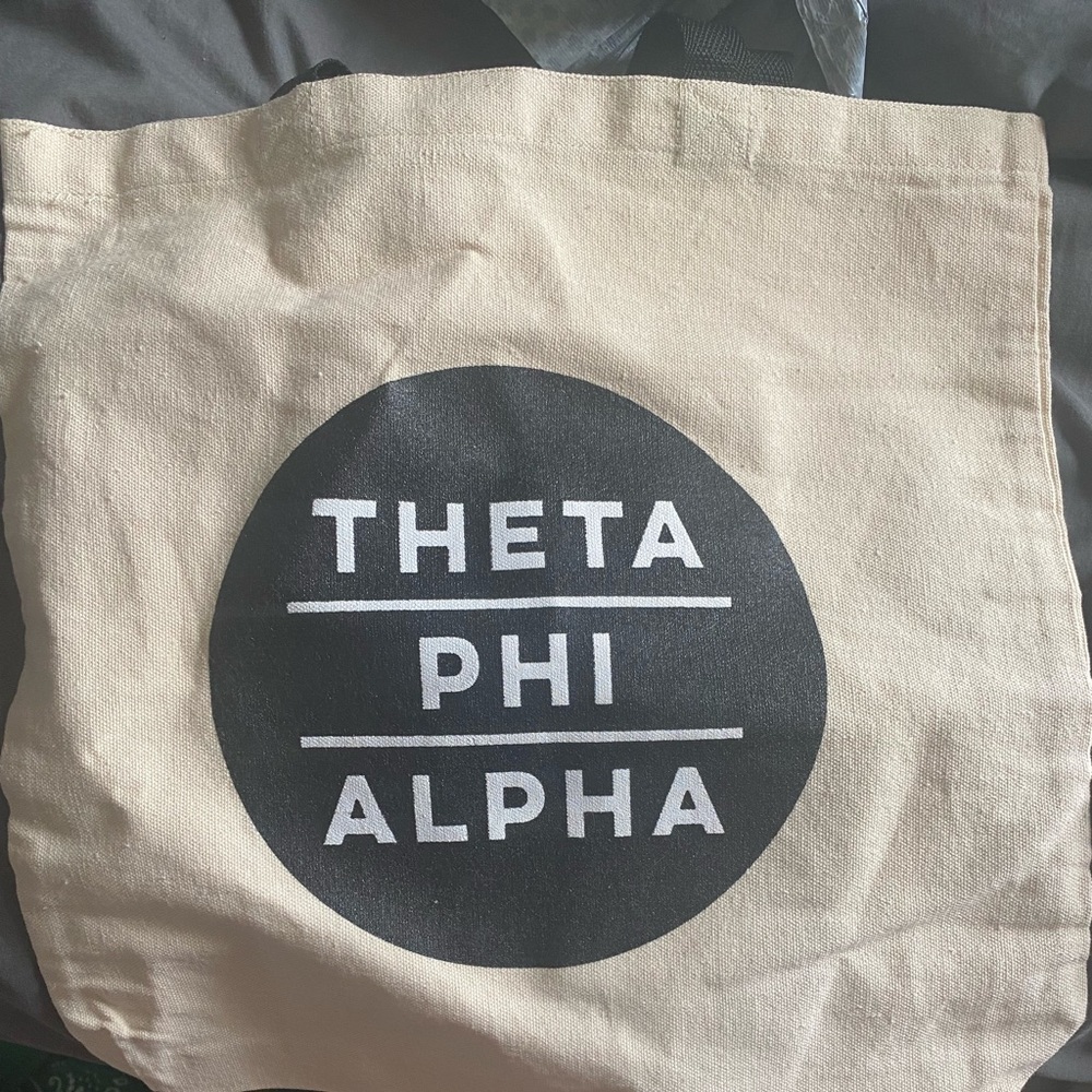 Theta Phi Alpha tote bag